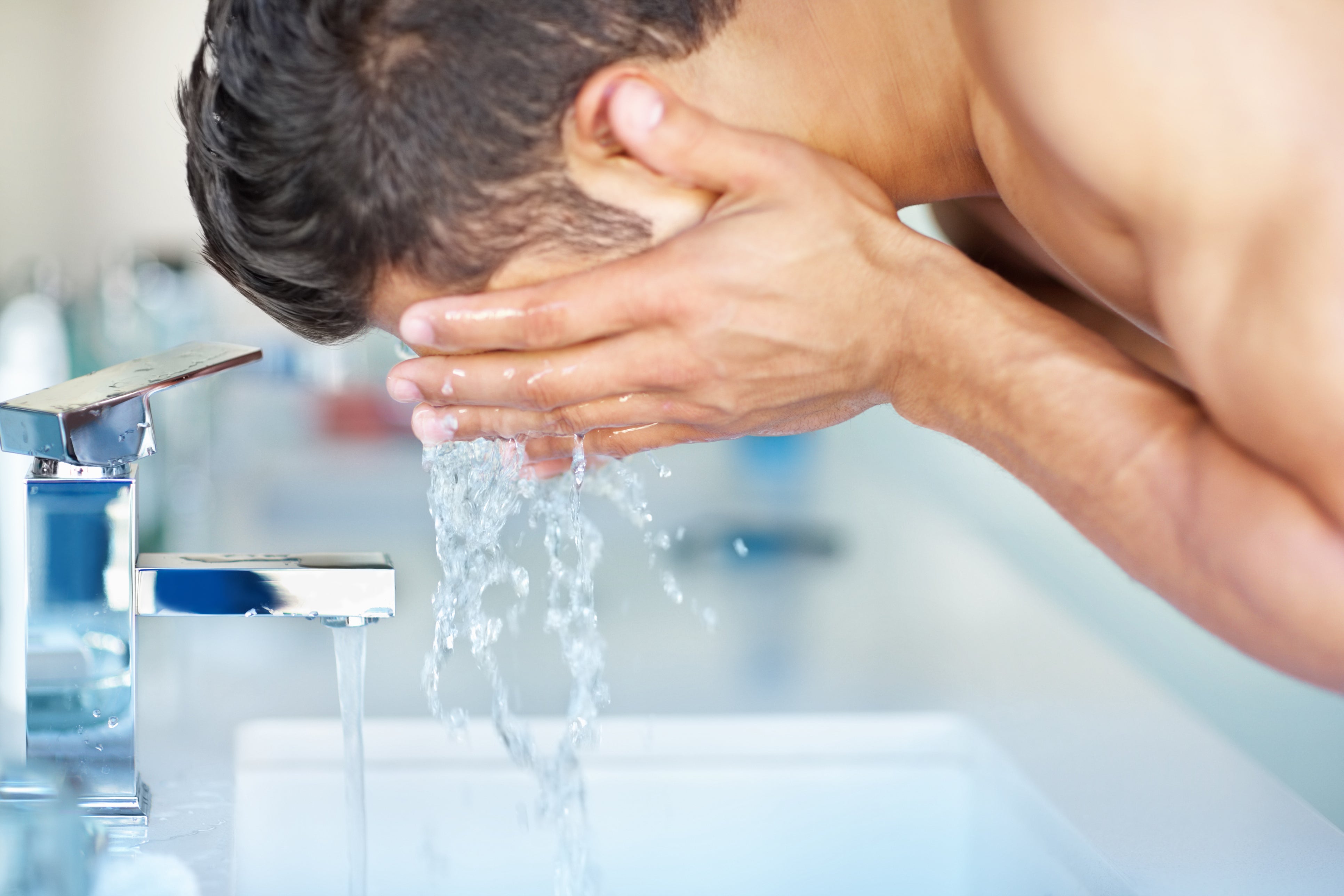 Guys Need to Wash Their Faces, Too